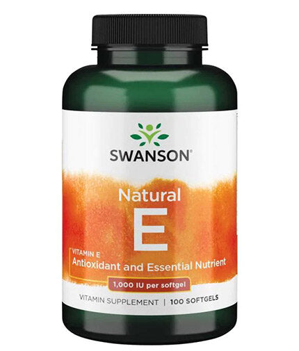 Natuurlijke vitamine E 1000 IU - 100 gelcapsules