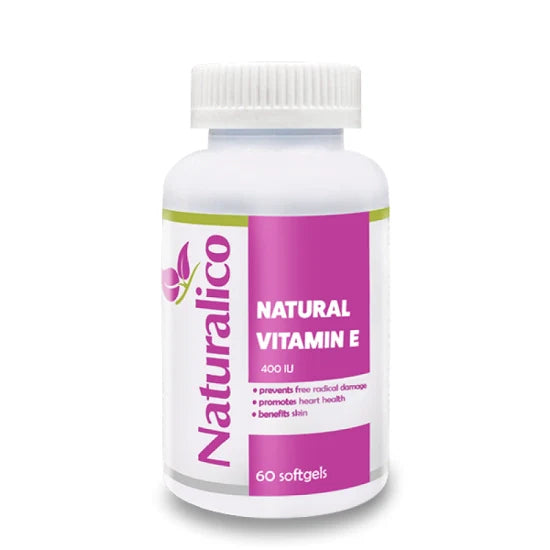 Přírodní vitamín E 400 IU - 60 gelů tobolek