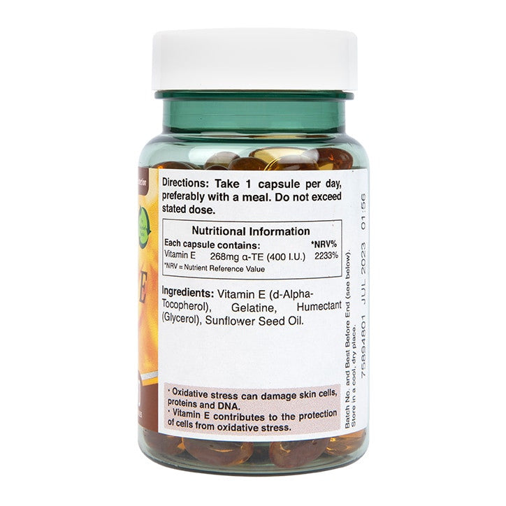 Natural Vitamin E 400 IU - 90 capsules