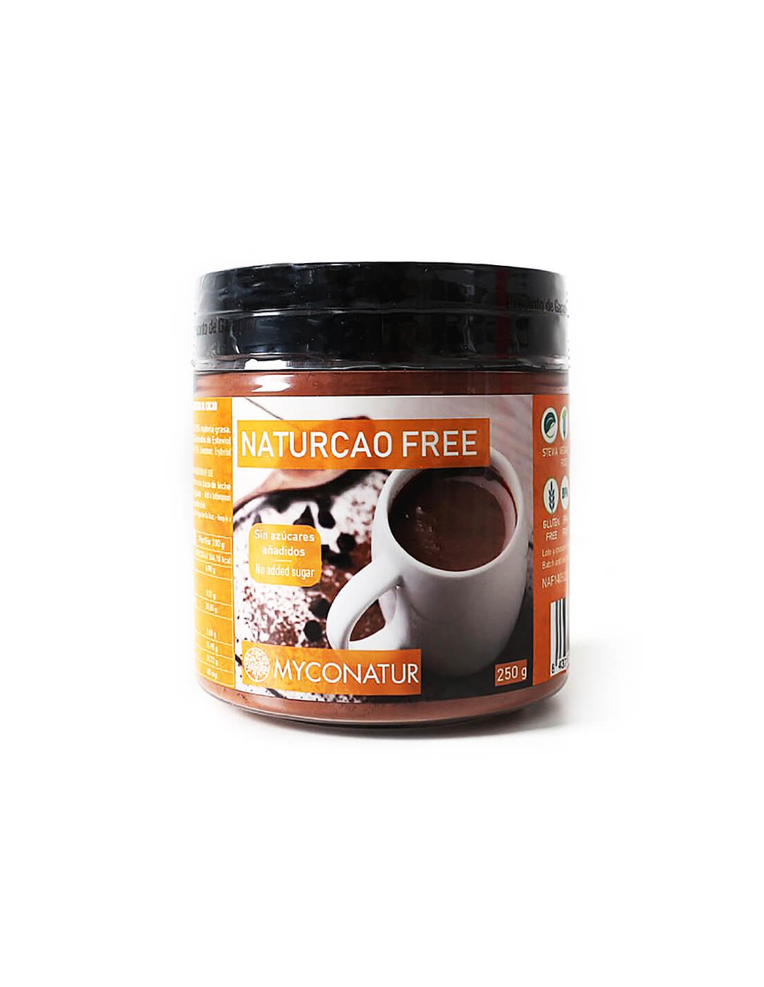 Naturcao Free, Bio - Natuurlijke biologische cacaopoeder, 250 g <tc>Myconatur</tc>
