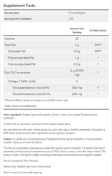 Omega 3 1000 mg | Fësch Gelatin Softgelen - 200 Gelkops