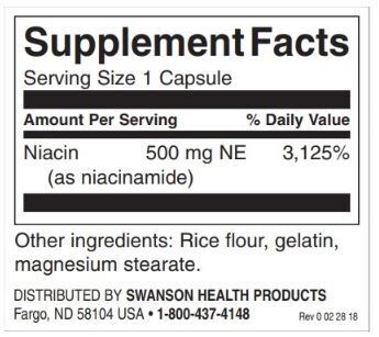 Niacynamid 500 mg / 250 czapek - 0