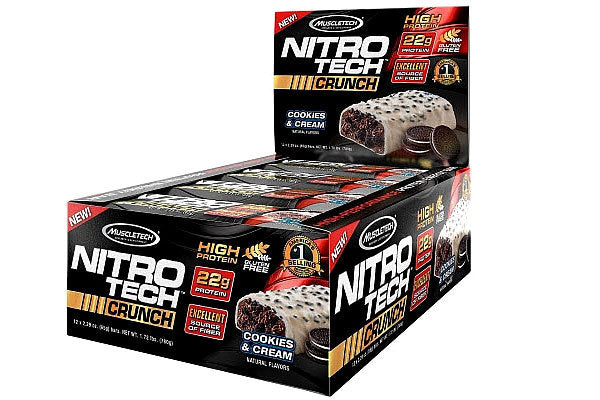 Nitro Tech Crunch Bar Box 12 x 65 gramów