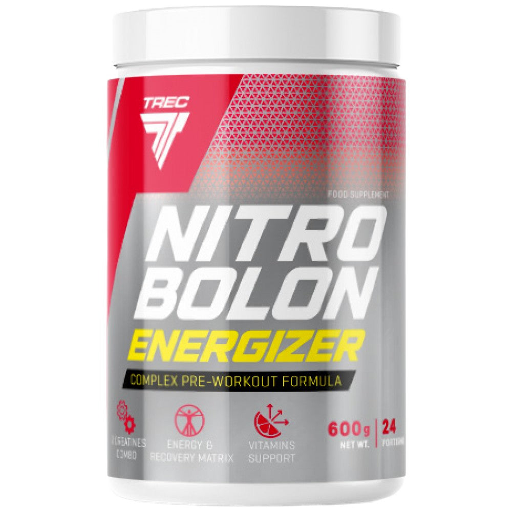 Nitrobolone Energizer | Complete Pre-Workout Formula - 600 grams