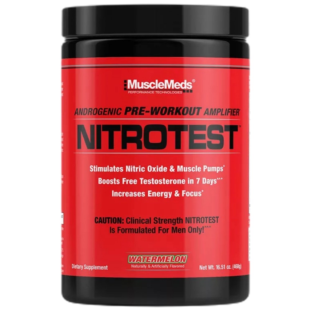 Nitrotest | Androgeninis prieš treniruotę 468 gramai