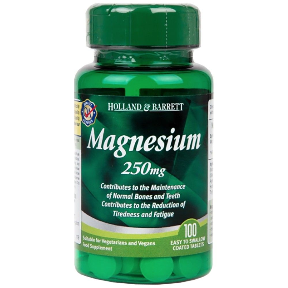 Magnézium -oxid 250 mg - 100 tabletta