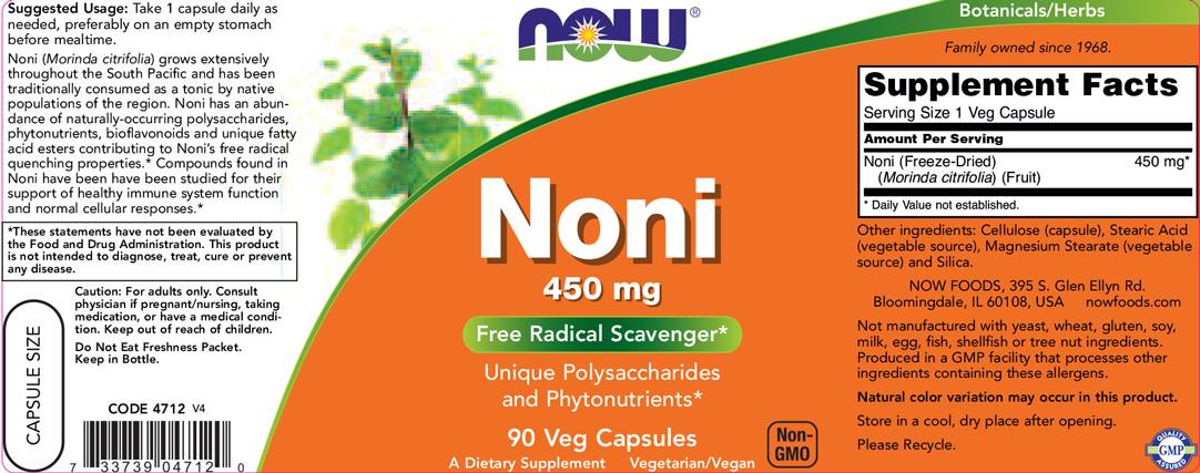 Noni 450 mg - 90 capsules