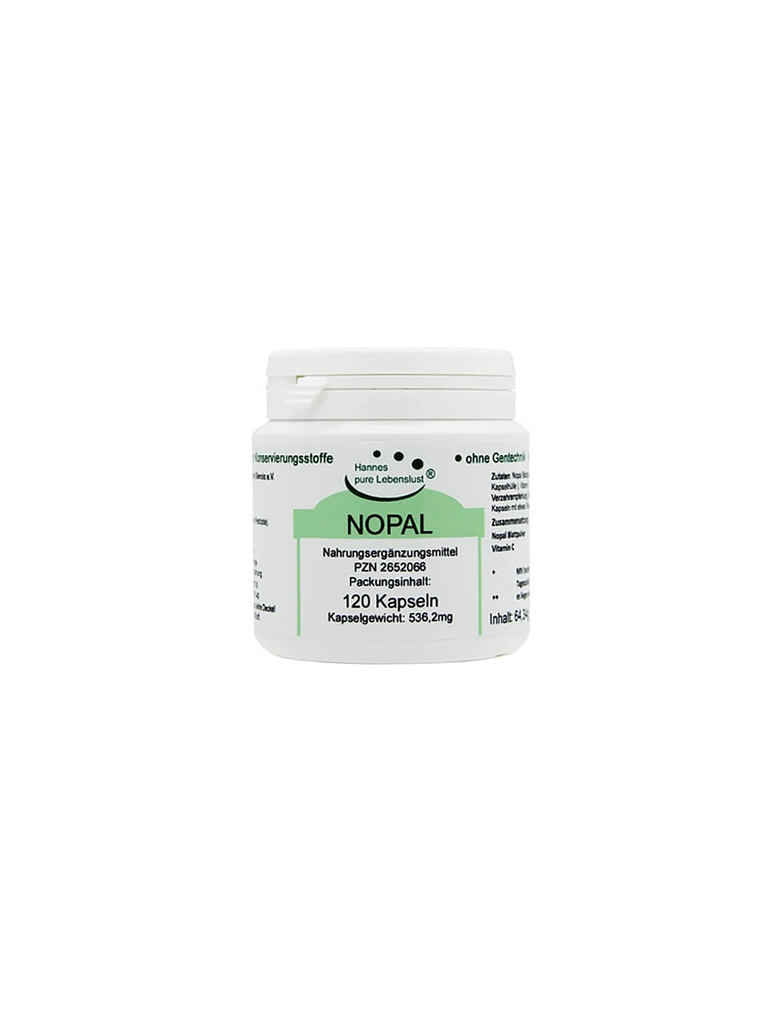 Nopal / Nopal cactus, 120 capsules El Compra