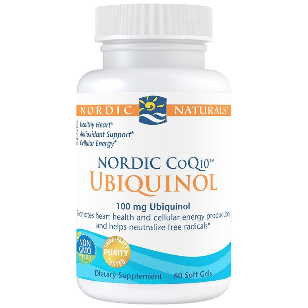 Nordic CoQ10 Ubiquinol 100 mg - 60 Gel capsules