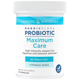 Nordic Flora Probiotic Maximum Care | 90 Billion Active Cells - 30 capsules