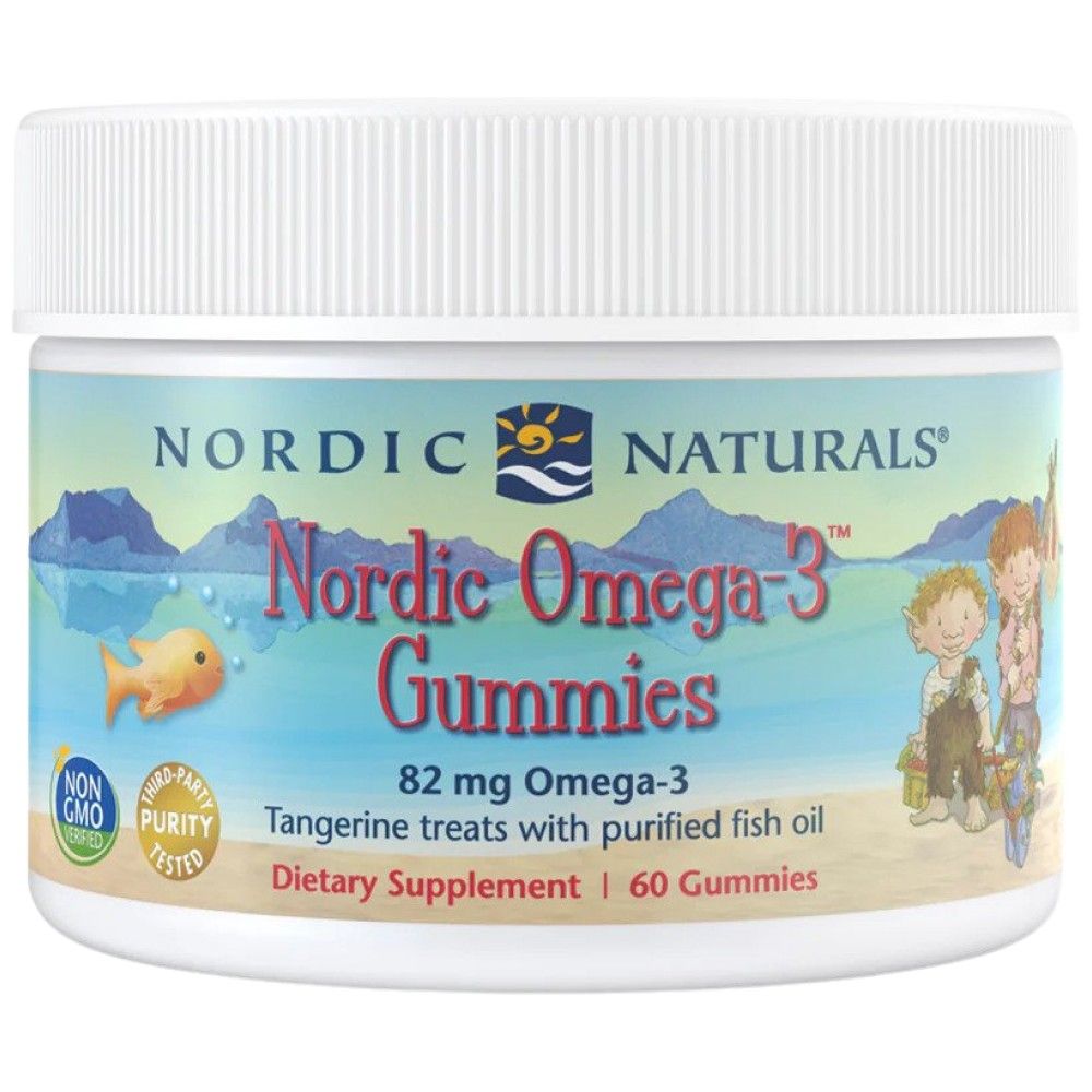 Nordic Omega-3 Gummies 82 mg - 60 gummies