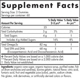 Nordic Omega-3 Gummies 82 mg - 60 gummies