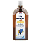 Norwegian Cod Liver Oil Kids | Lemon Flavored Liquid Omega - 500 ml