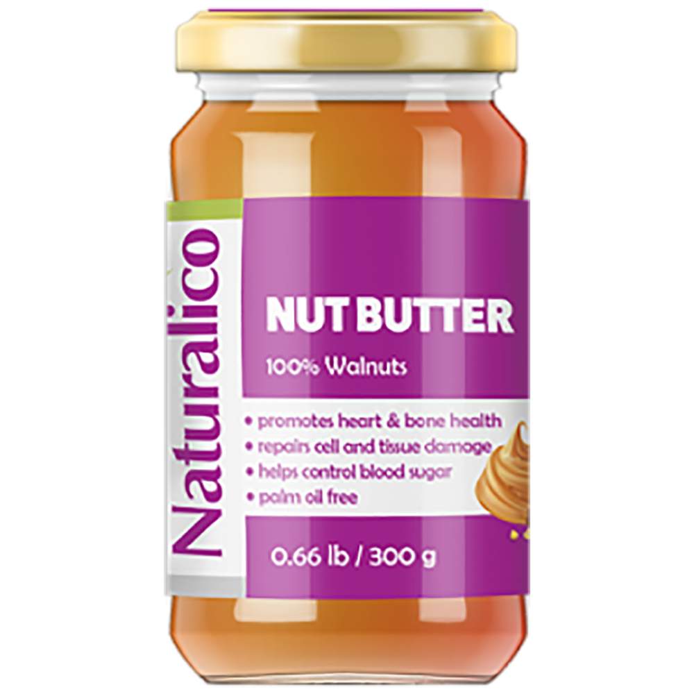 Manteiga de noz 100% WallNuts 300 gramas