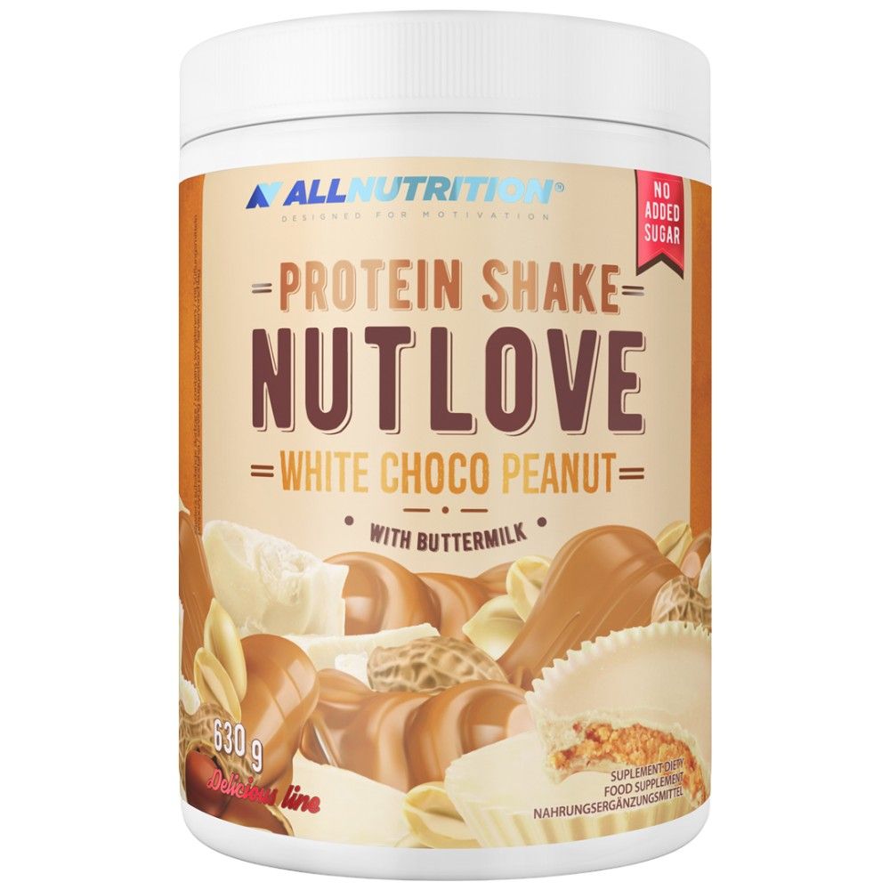 Batido de proteínas de la iluminación de nueces | Proteína de suero + caseína - 630 gramos