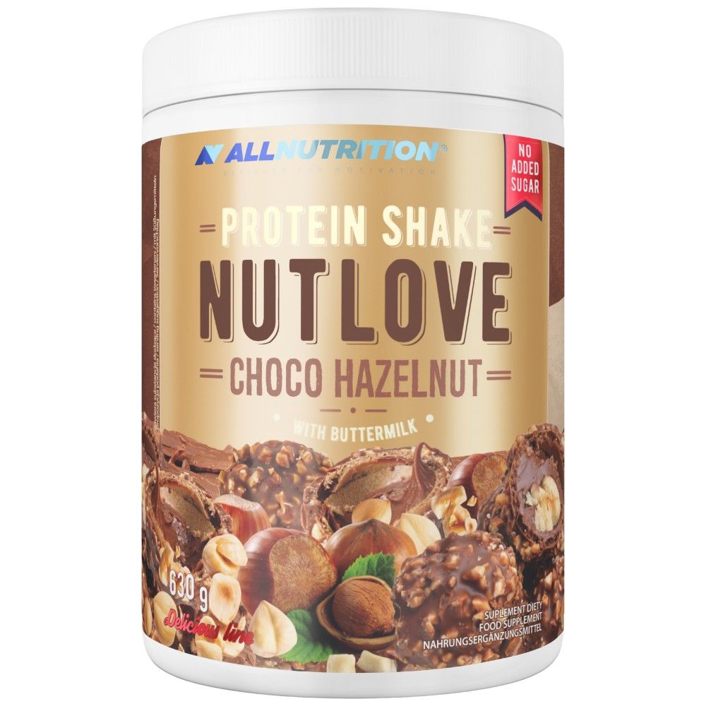 Batido de proteínas de la iluminación de nueces | Proteína de suero + caseína - 630 gramos