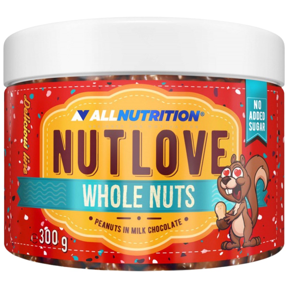 Nutlove Whole Peanuts | Różne smaki - 300 gramów