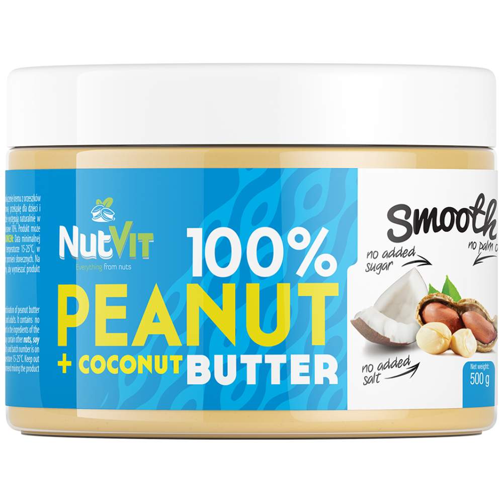 Peanut Butter + Coconut Butter - 500 grams