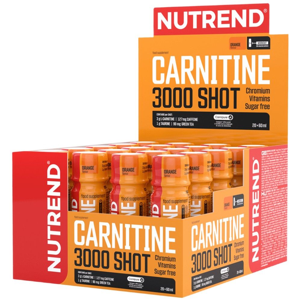 Carnitină 3000 Shot - 20 x 60 ml