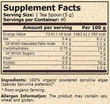 <tc>Pure Nutrition</tc> - ESPIRULINA ORGÁNICA - 200 g