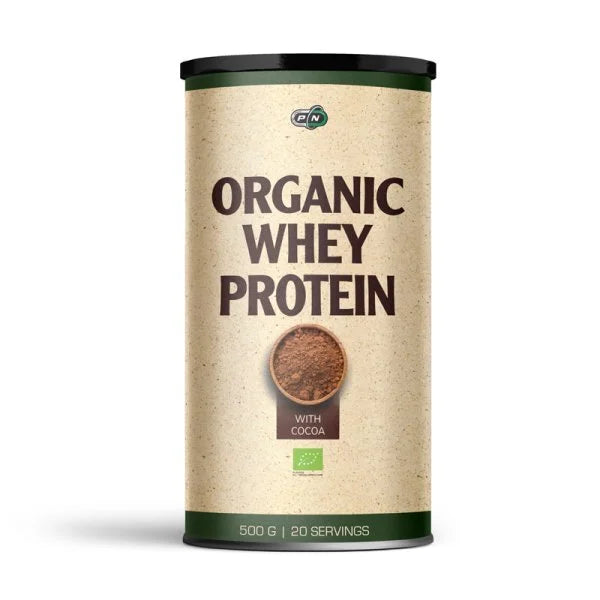 <tc>Pure Nutrition</tc> - PROTEÍNA DE SUERO ORGÁNICA CON CACAO - 500 g
