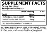 Omega-3 1000 mg - 100 Softgels