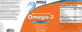 Omega 3 1000 mg / molekularnie destylowane - 500 żelowych kapsułek