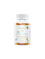 Omega 3-6-9 Gummies Kids/Omega 3-6-9 para niños, 60 tabletas de gelatina con sabor a naranja