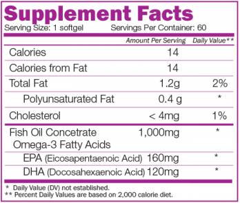 Omega 3 - 60 cápsulas