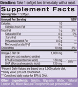 Omega-3 rybí olej 1000 mg. / 90 softgelů