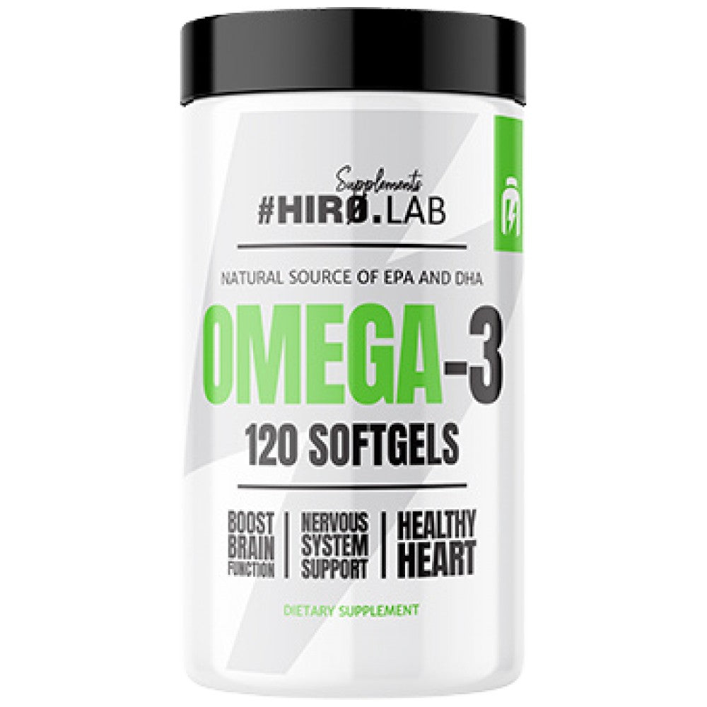 OMEGA-3 Aceite de pescado | 65% EPA + DHA - 120 cápsulas de gel