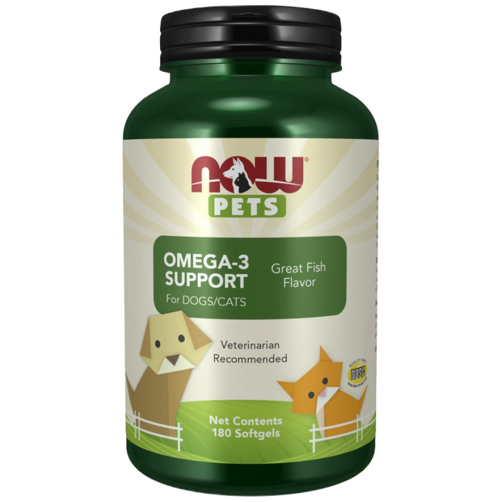 Omega-3 podpora | Pro psy a kočky - 180 gelů tobolek