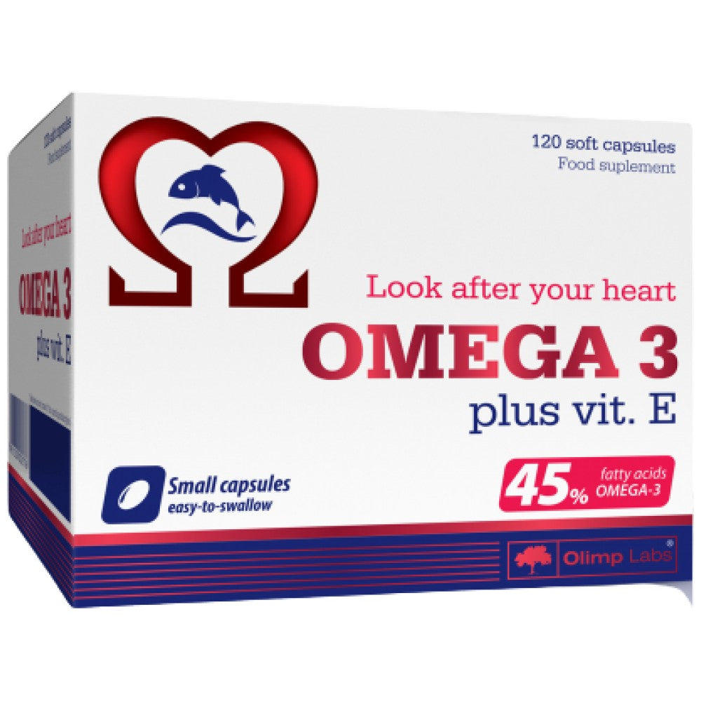 Omega 3 plus vit E 45% - 120 capsules
