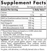 Omega Focus Junior - 120 Gel capsules
