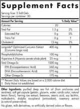 Omega Memory with Curcumin - 60 Gel capsules