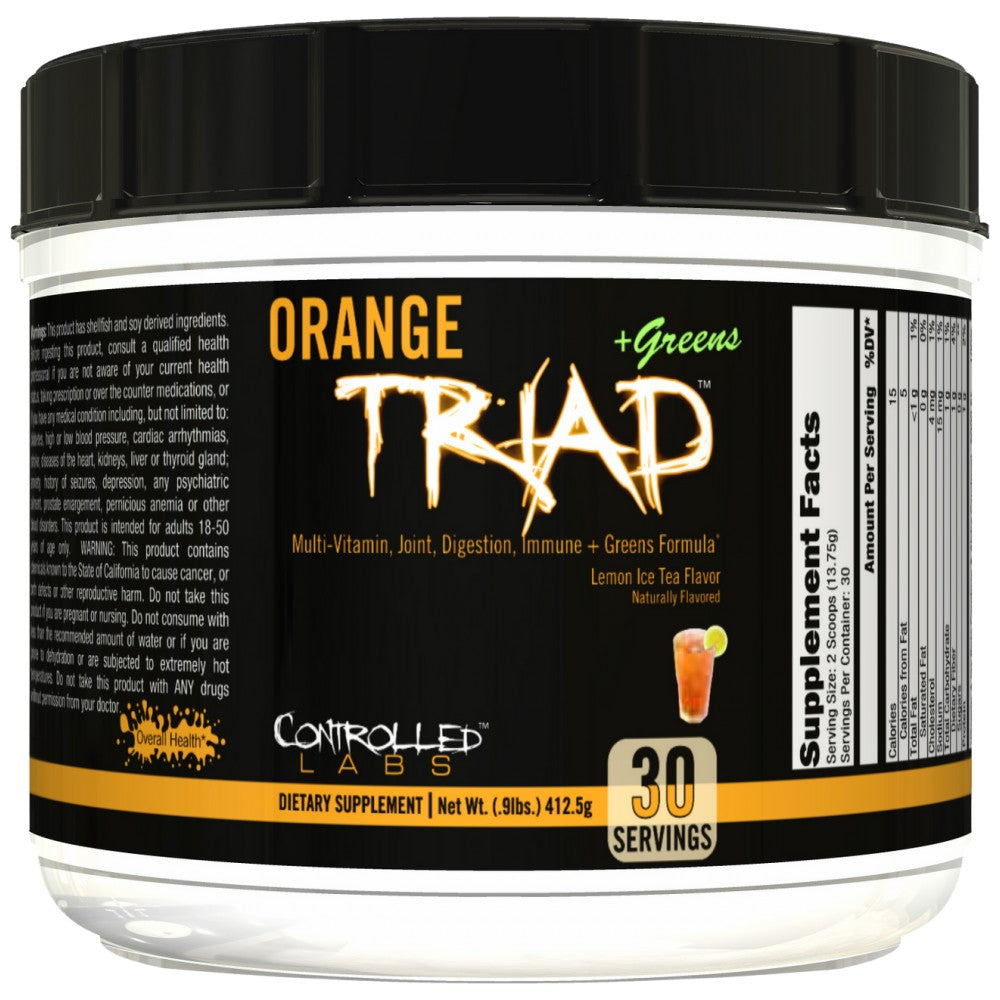 Tríada de naranja + polvo de verduras - 412 gramos