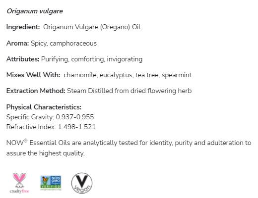 Oregano Oil | 100% Pure Origanum Vulgare - 30 ml