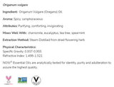 Oregano Oil | 100% Pure Origanum Vulgare - 30 ml