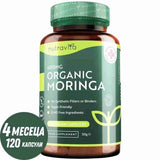 Moringa orgánica - Bio Moringa 600 mg 120 Cápsulas veganas