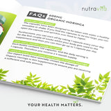 Moringa orgánica - Bio Moringa 600 mg 120 Cápsulas veganas