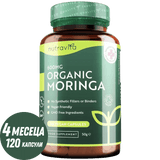 Moringa orgánica - Bio Moringa 600 mg 120 Cápsulas veganas