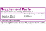 Organic Spirulina 3000 mg 90 capsules