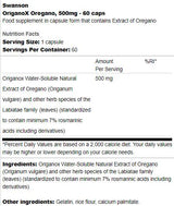 OriganoX Oregano 500 mg 60 capsules