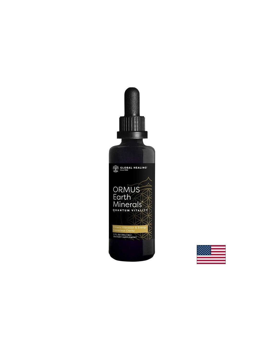 Pro jasnou mysl, jasné vědomí a klid mysli - Ormus Earth Minerals ™, pokles 59,2 ml