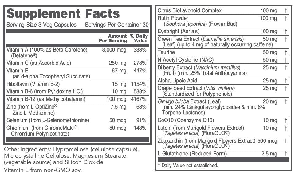 OCU Support | Clinical Strength - 90 capsules