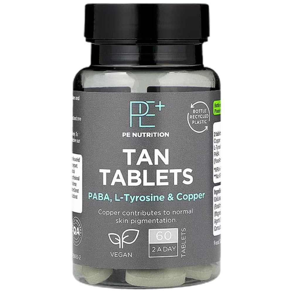 PE Nutrición | Tabletas de bronceado - 60 tabletas
