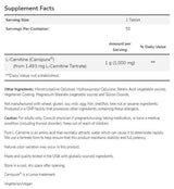 L-Carnitine 1000 mg | Carnipure® - 50 Таблетки