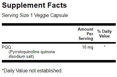 PQQ 10 mg / pyrrolochinolin chinon - 30 tobolek