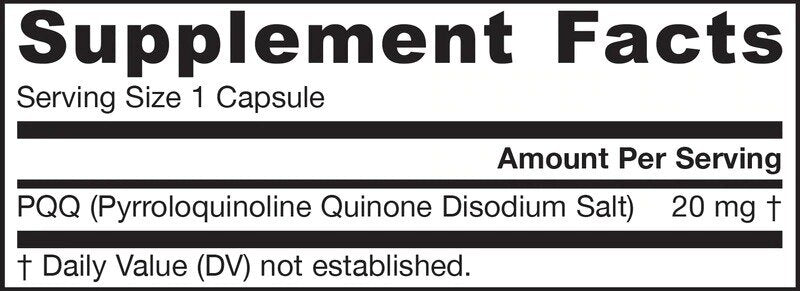 PQQ 20 mg - 30 capsules