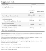 Cal-Mag DK | Calcium, Magnesium, Vitamin D3 + K2 - 180 капсули